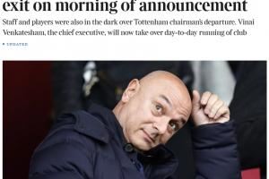 官宣前几小时才得知!泰晤士:列维对离职很震惊,他周五还要开会