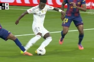 媒体号:国家德比中,当值裁判组对维尼修斯点球取消存在不同意见