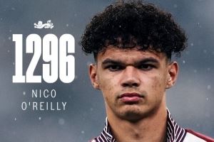  奥赖利是第1296位为英格兰出场的球员，英格兰队晒海报祝贺